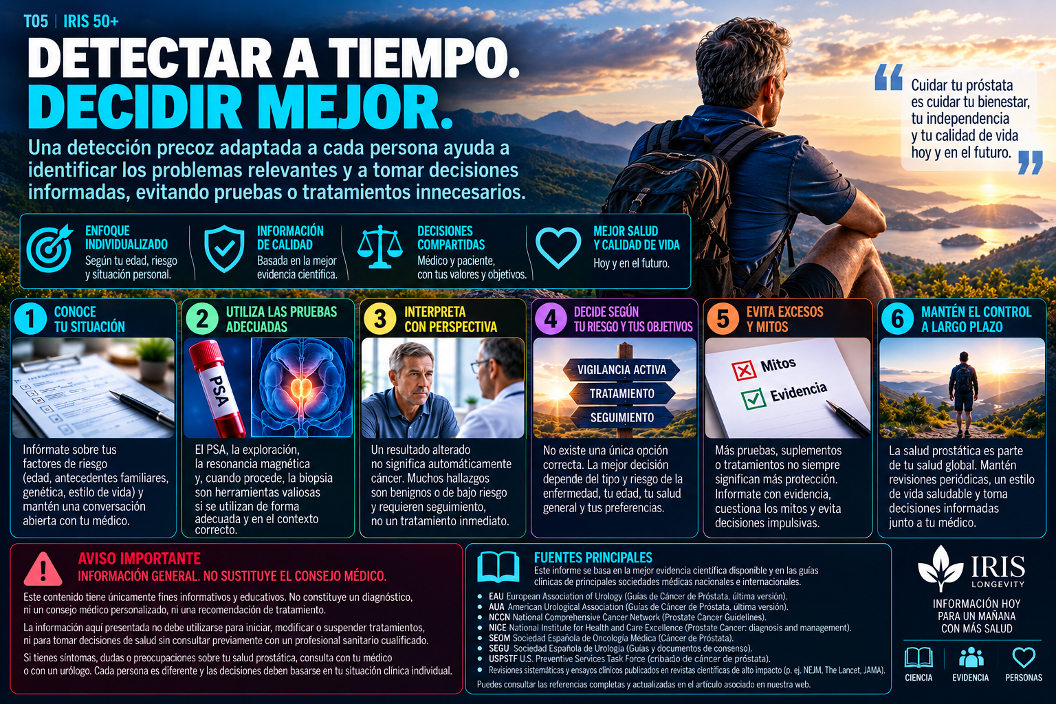Conclusión del Informe IRIS 02: detectar a tiempo y decidir mejor
